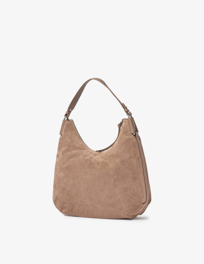 rinascente Coccinelle Rebekka L suede hobo bag