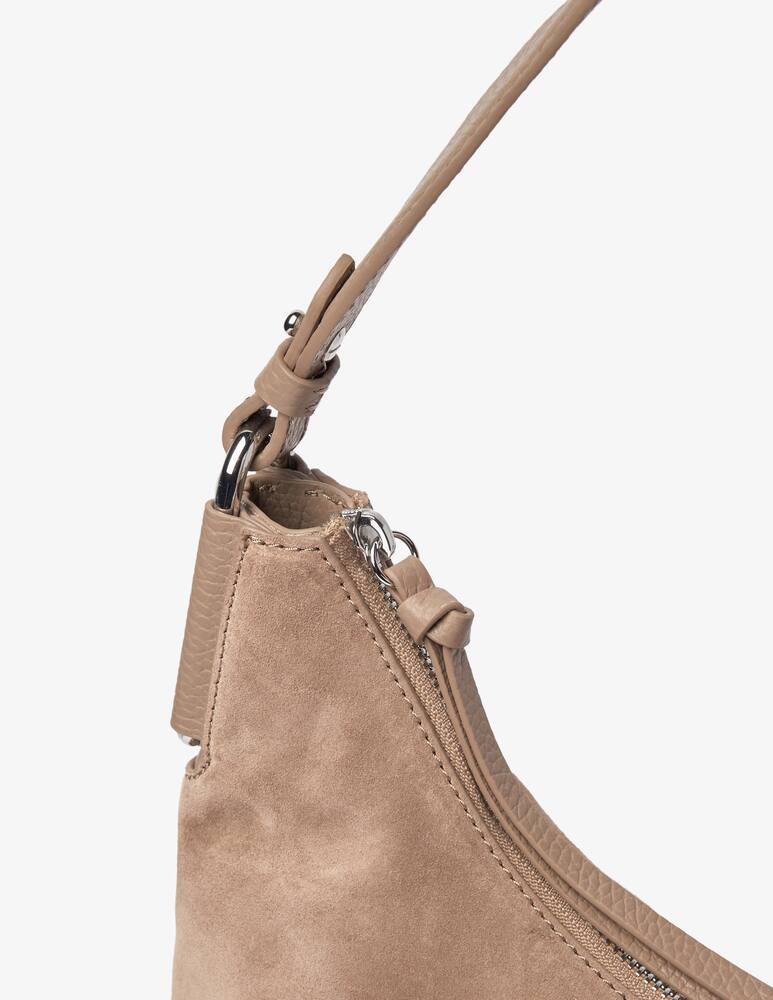 rinascente Coccinelle Rebekka L suede hobo bag
