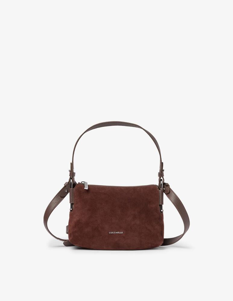 rinascente Coccinelle Rebekka mini suede shoulder bag