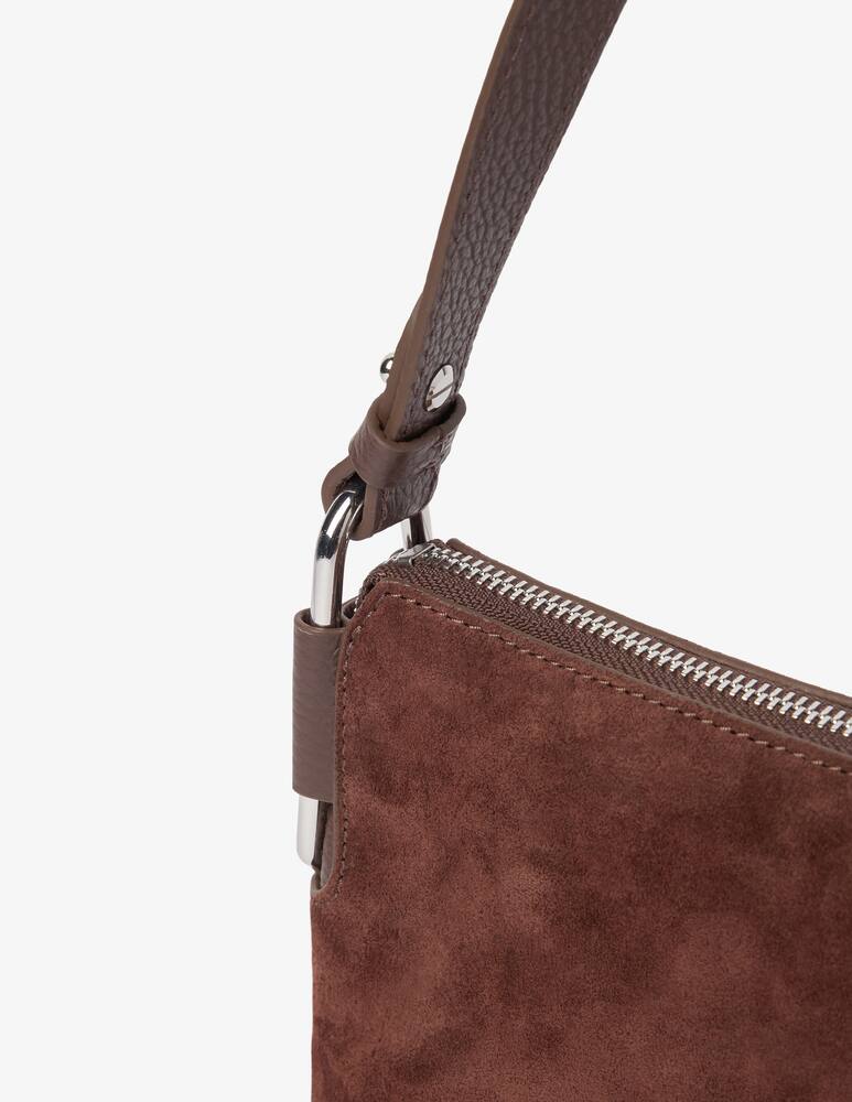 rinascente Coccinelle Rebekka mini suede shoulder bag