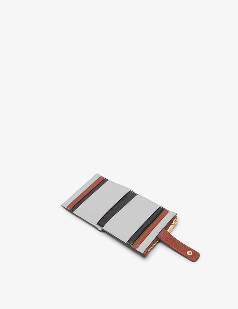 rinascente Coccinelle Tricolor leather wallet