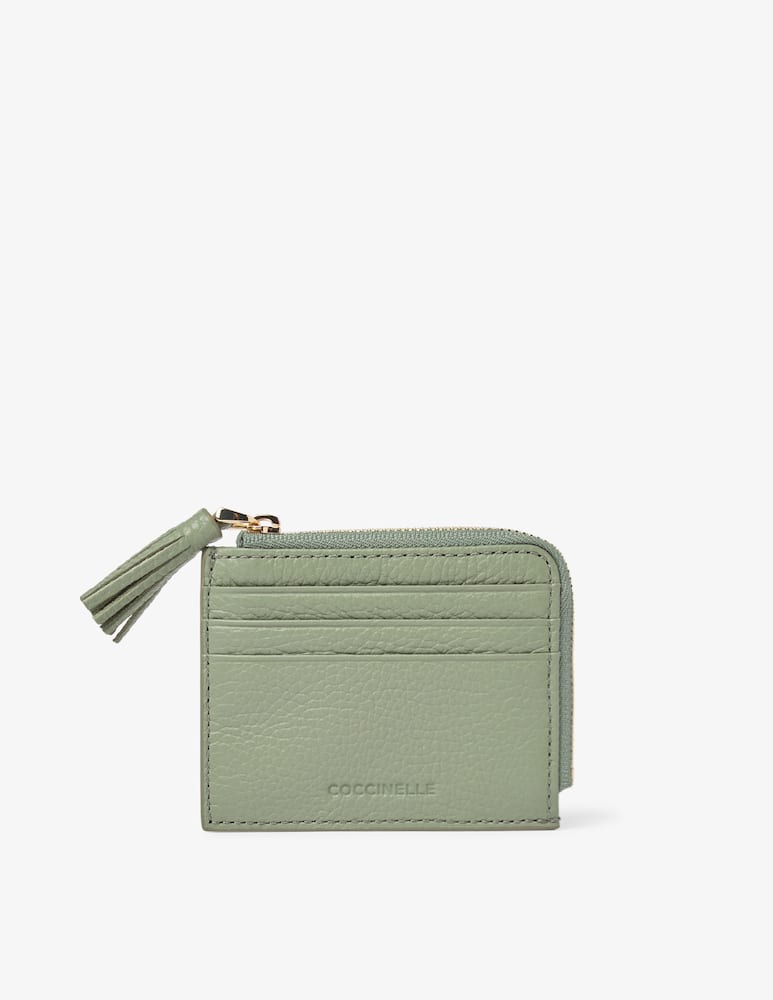 rinascente Coccinelle Tassel zip cardholder