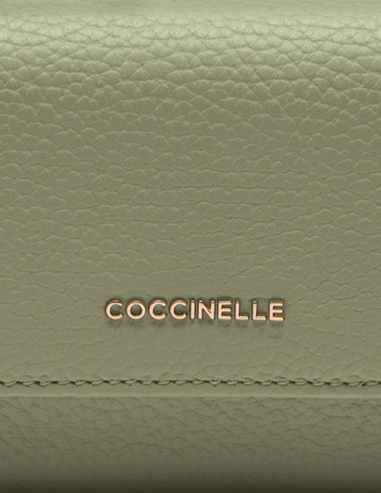 rinascente Coccinelle M Met leather wallet