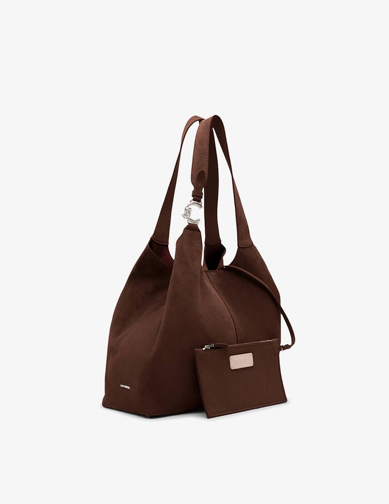 rinascente Coccinelle Borsa shopper in suede C-Easy L