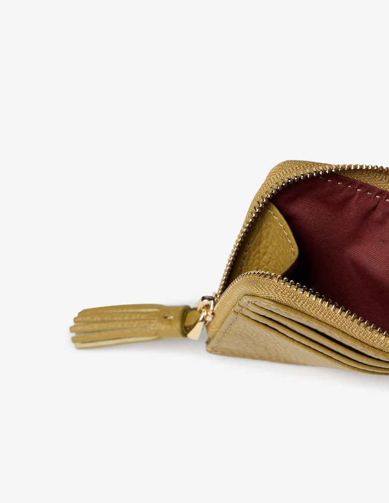 rinascente Coccinelle Tassel zip card holder