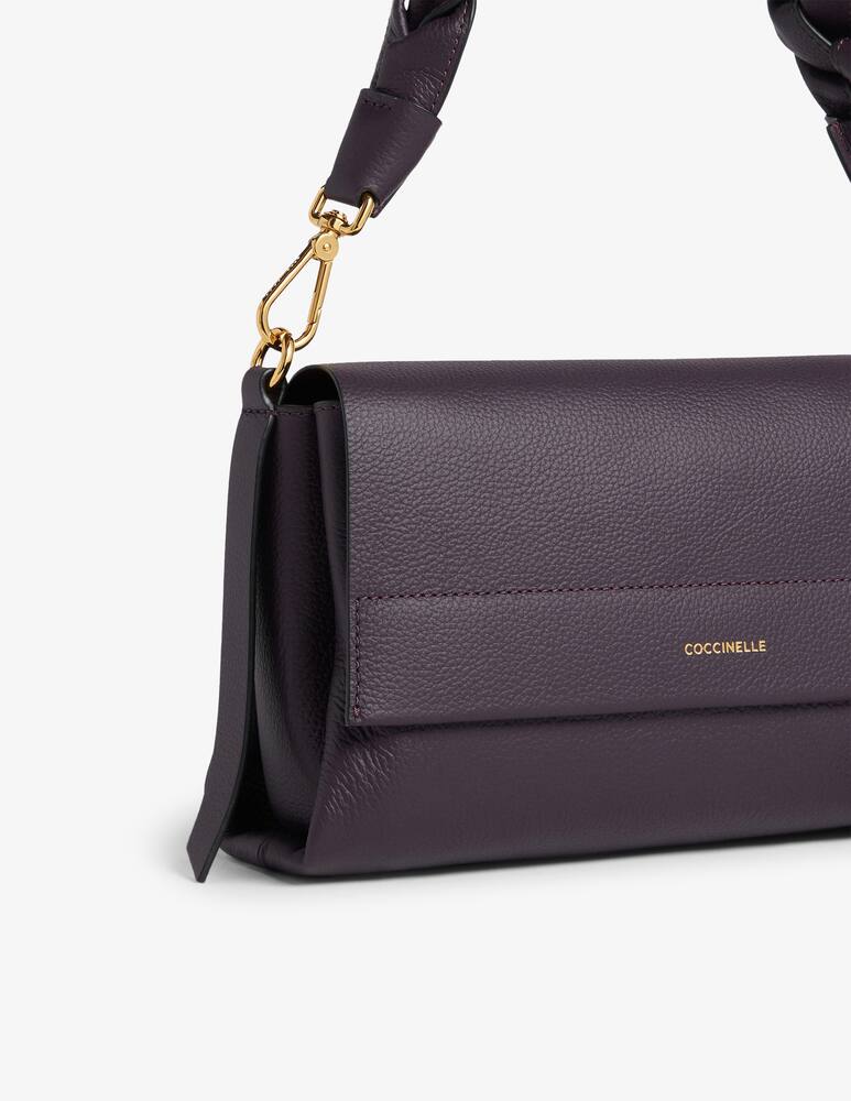 rinascente Coccinelle Boheme M grana shoulder bag