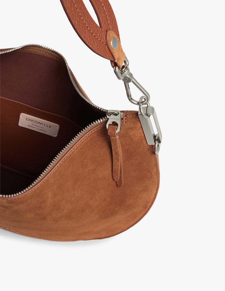 rinascente Coccinelle Borsa a spalla hobo in suede Sunup