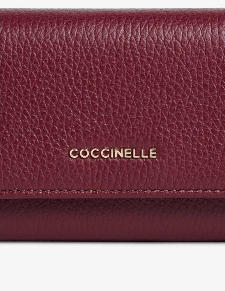 rinascente Coccinelle Metallic Soft wallet