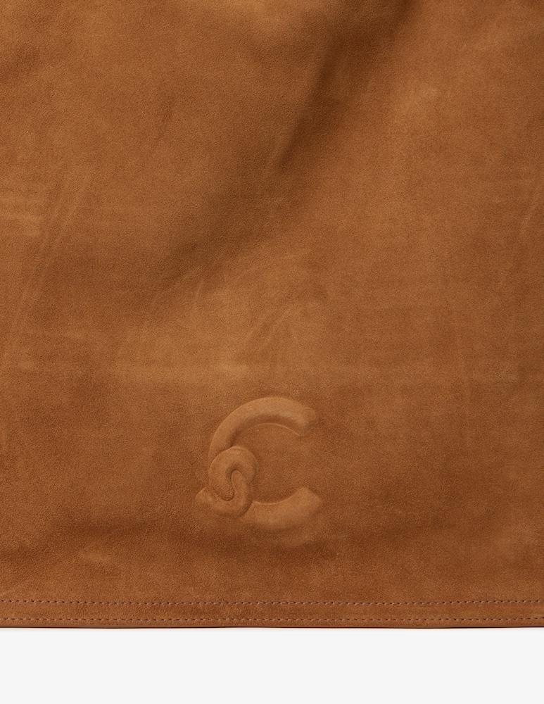 rinascente Coccinelle Suede tote bag