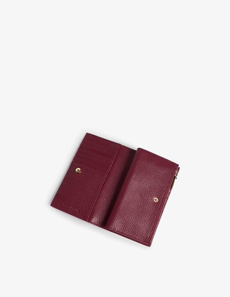 rinascente Coccinelle Metallict Soft trifold wallet