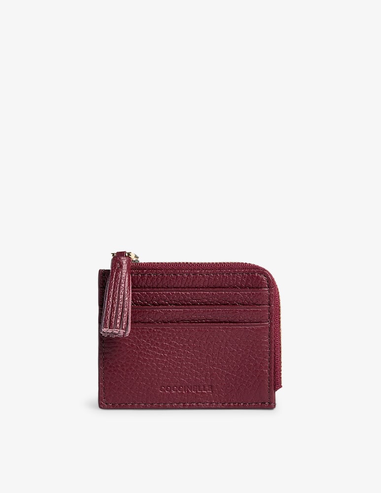 rinascente Coccinelle Tassel zip cardholder