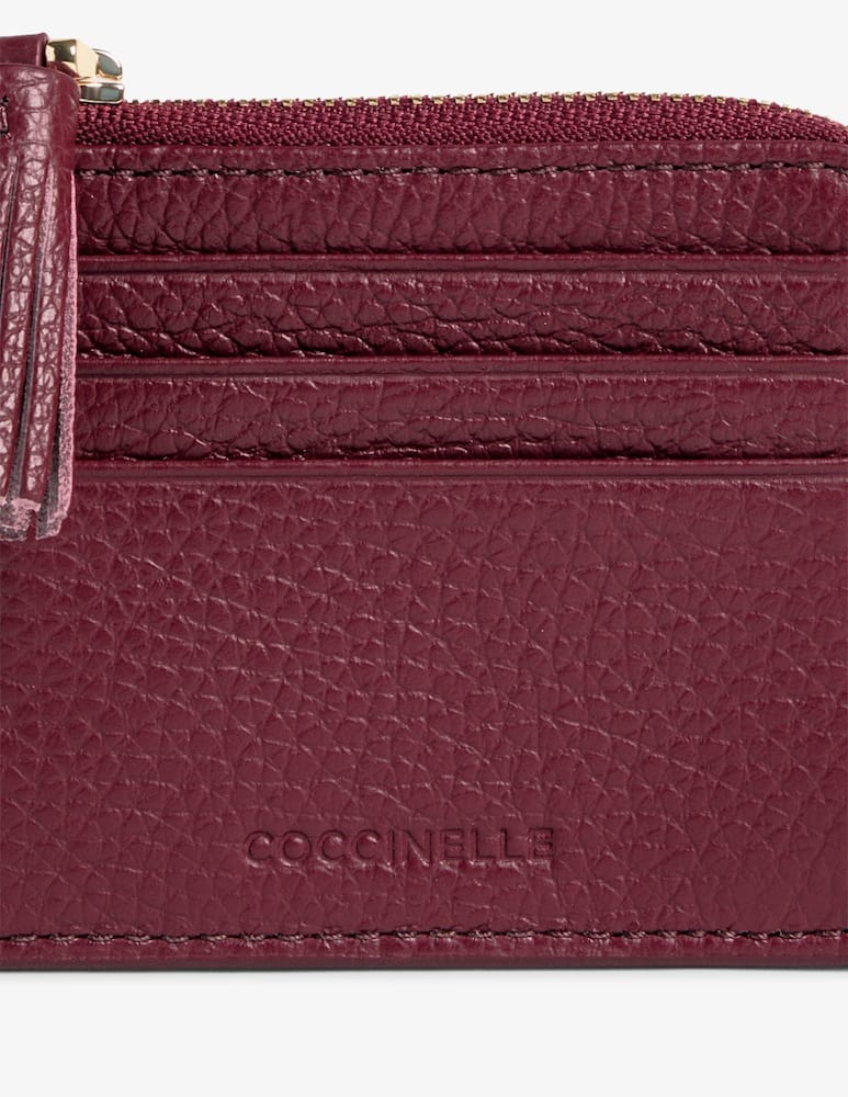 rinascente Coccinelle Tassel zip cardholder