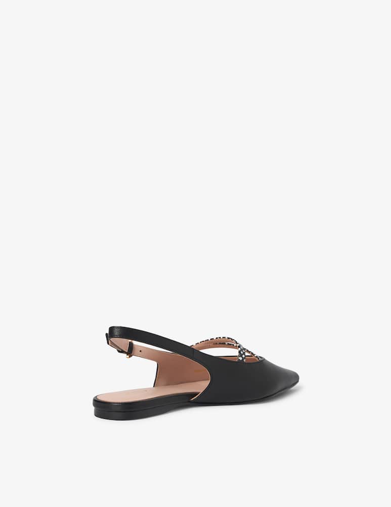 rinascente Coccinelle Ballerine slingback Ginko