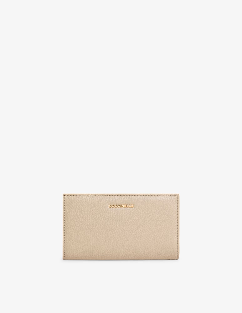 rinascente Coccinelle Metallic Soft M wallet