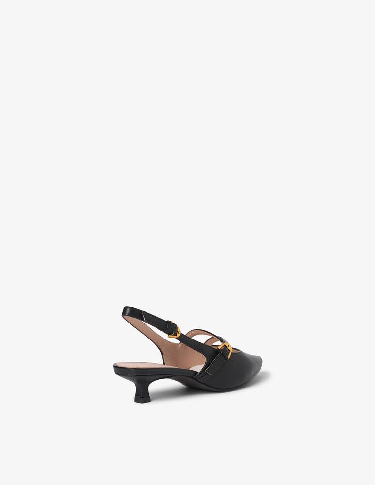 Coccinelle Ginko slingback cross strap heel - picture 3 Coccinelle Ginko slingback cross strap heel - picture 3