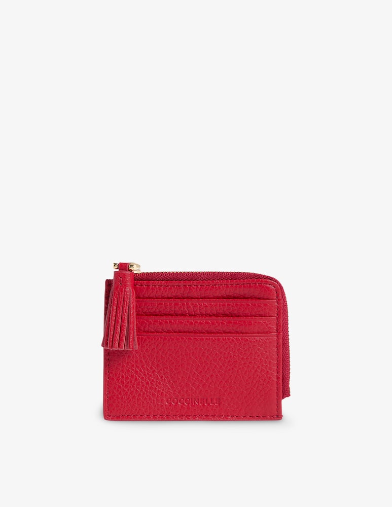 rinascente Coccinelle Tassel zip cardholder