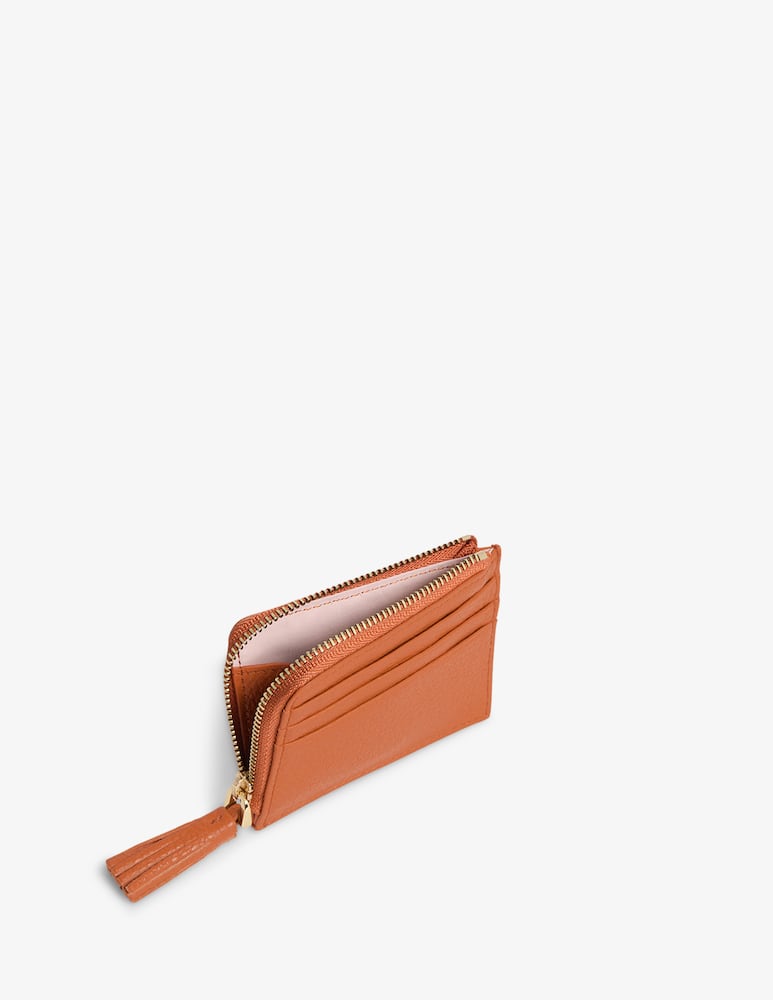 rinascente Coccinelle Tassel zip card holder