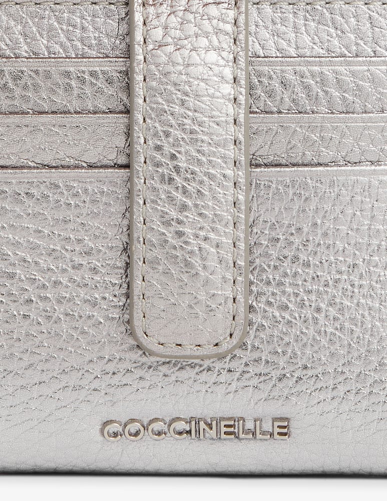 rinascente Coccinelle Compact leather card holder
