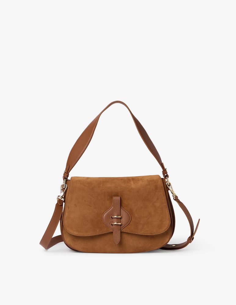 rinascente Coccinelle Borsa a tracolla Mavery L in camoscio