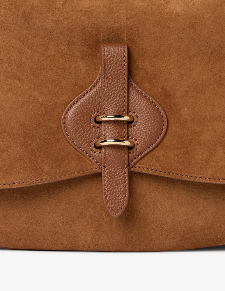 rinascente Coccinelle Borsa a tracolla Mavery L in camoscio