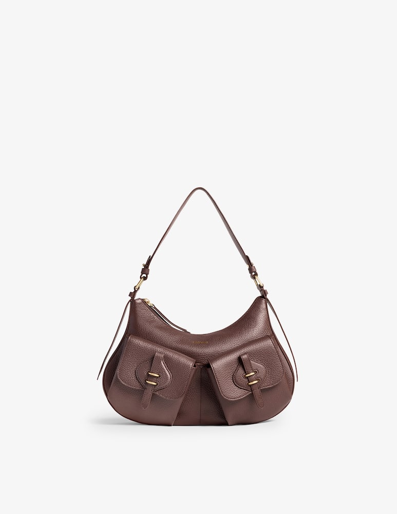 rinascente Coccinelle Mavery leather hobo bag