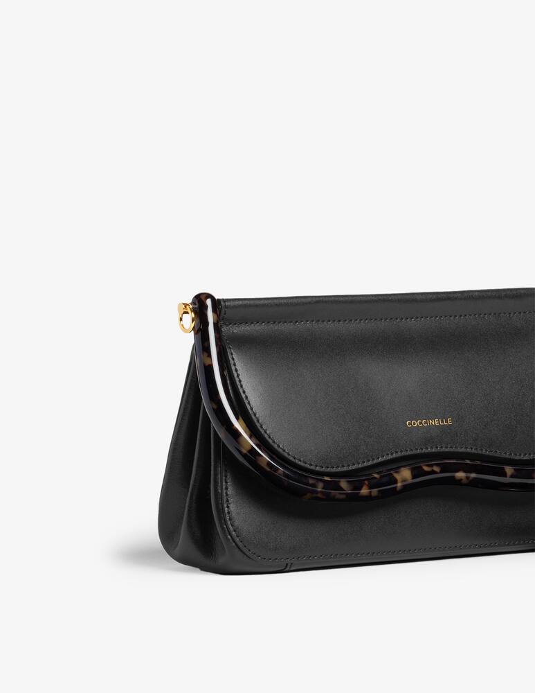 rinascente Coccinelle Cora leather clutch