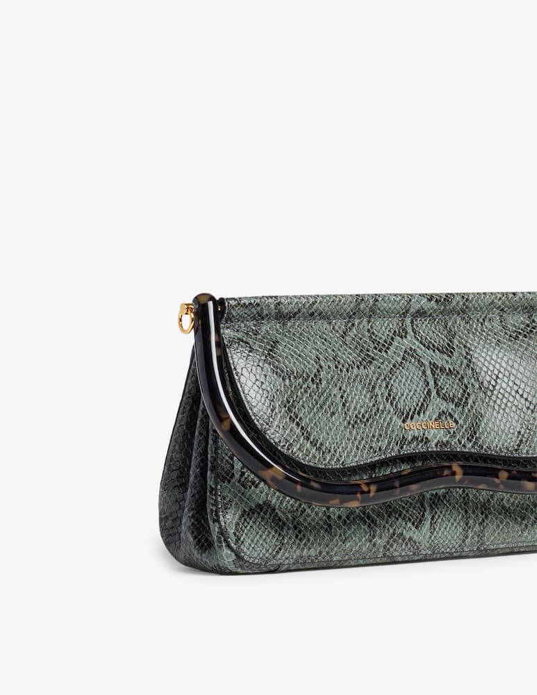 Coccinelle Cora watersnake clutch - picture 4 Coccinelle Cora watersnake clutch - picture 4