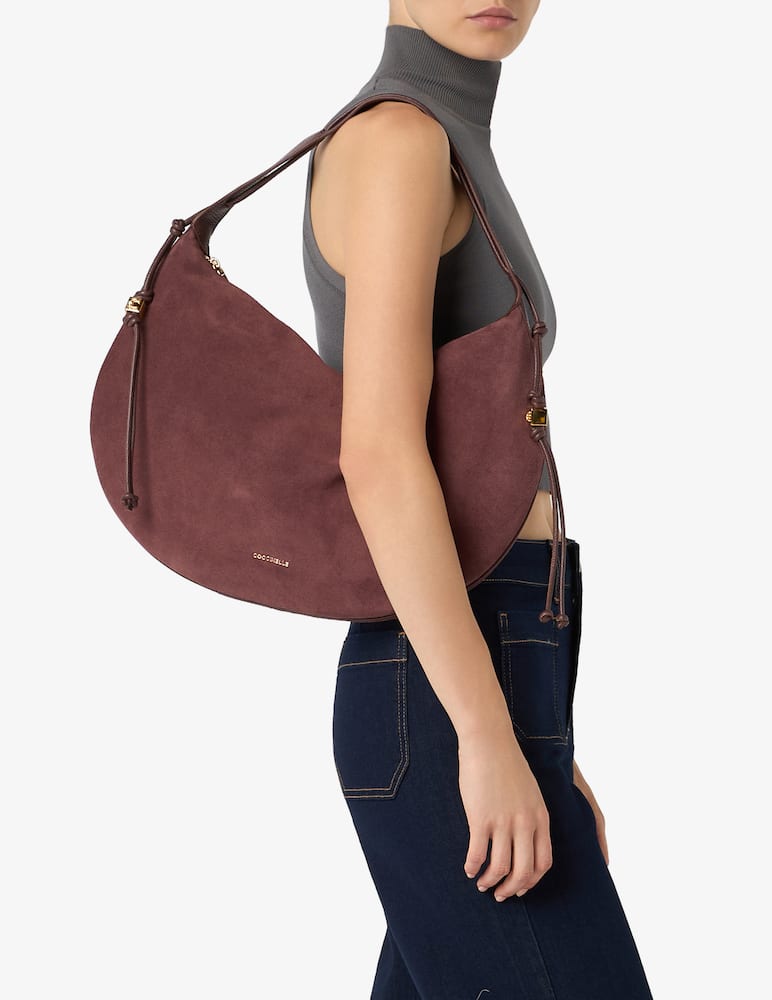 rinascente Coccinelle Borsa hobo in suede Thess
