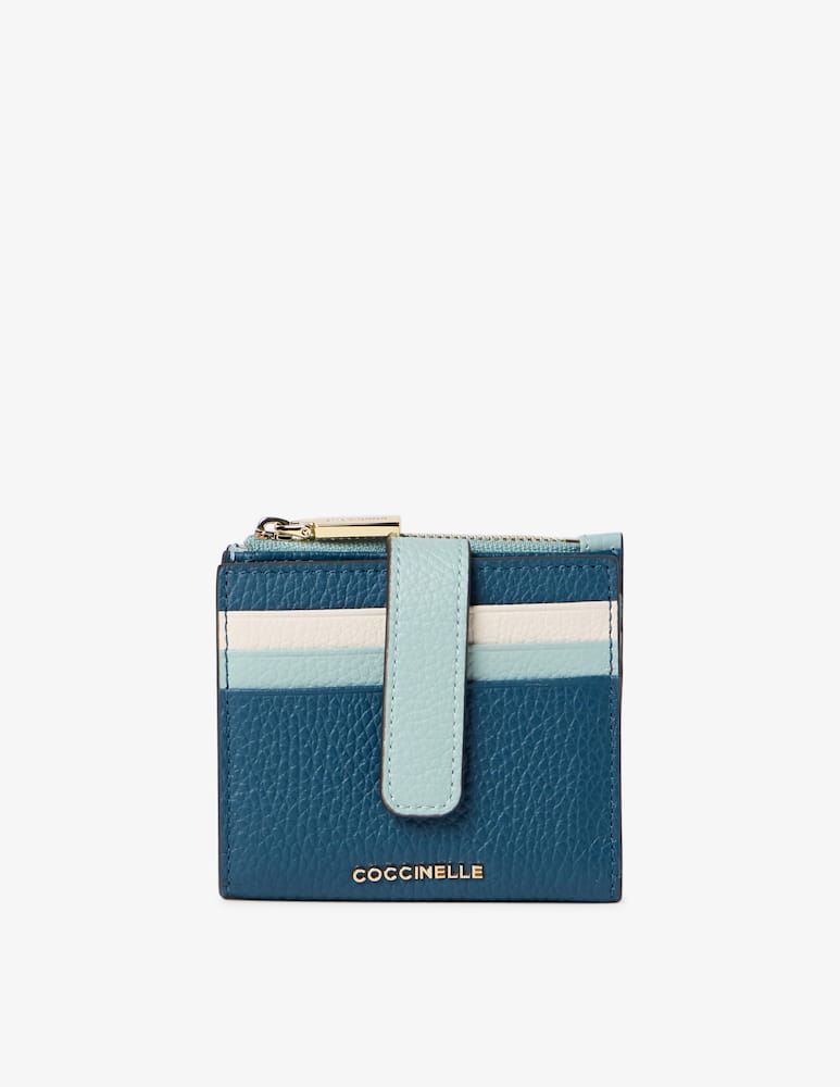rinascente Coccinelle Metallic soft card holder