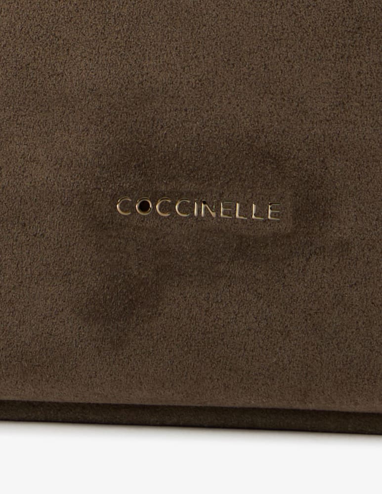 Coccinelle Suede handbag Tiggy L - picture 4 Coccinelle Suede handbag Tiggy L - picture 4