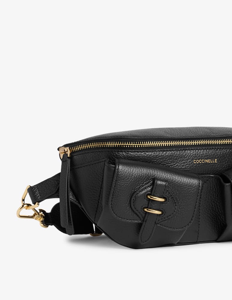 rinascente Coccinelle Mavery leather belt bag