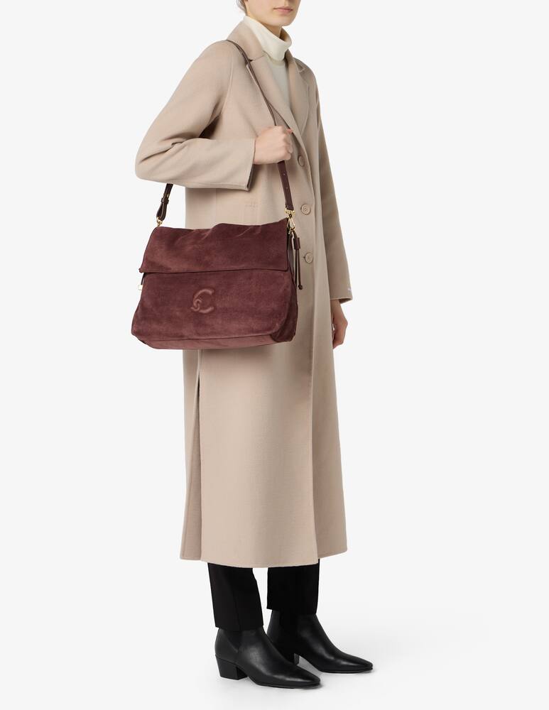 rinascente Coccinelle Borsa a tracolla in suede Lidia