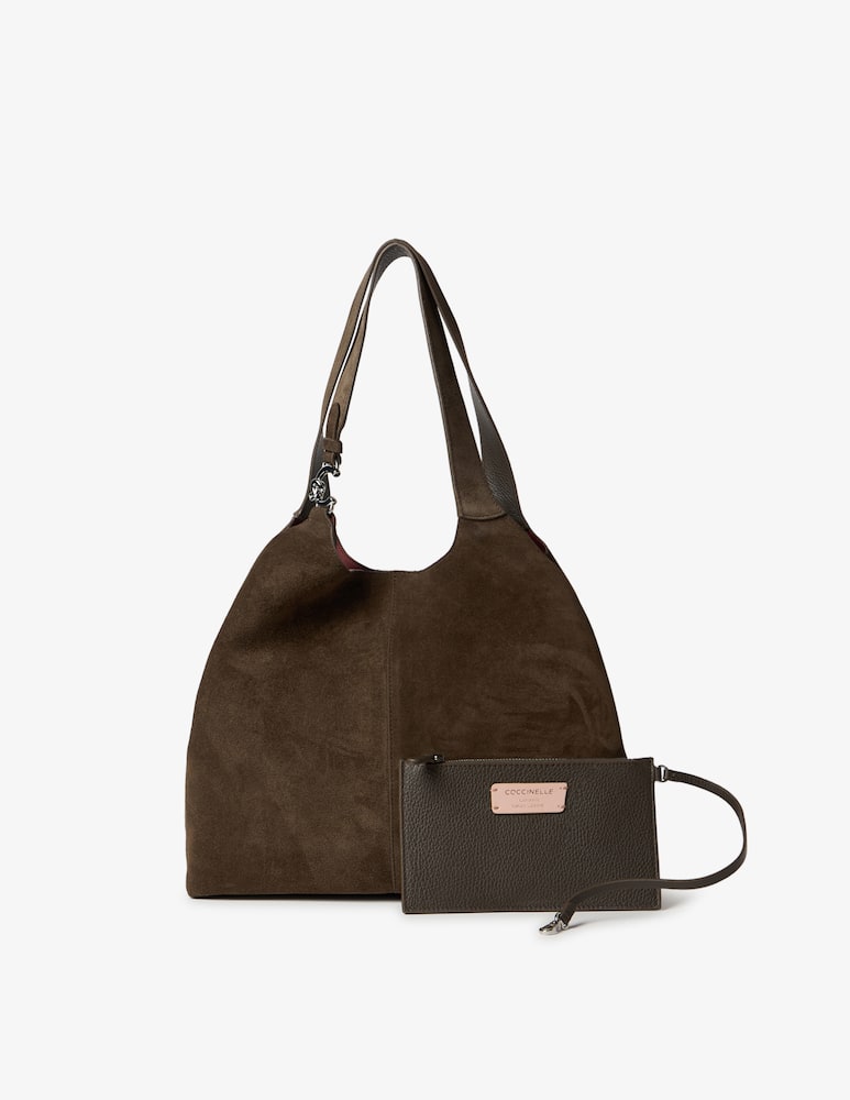rinascente Coccinelle Suede shoulder bag C-Easy
