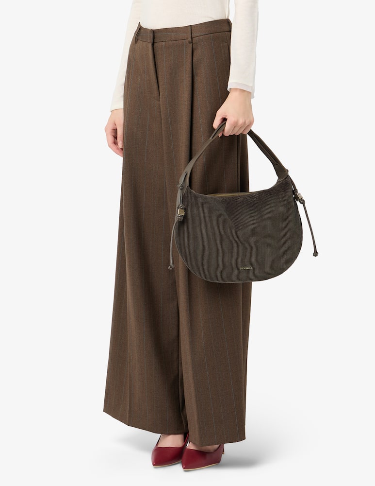Coccinelle Corduroy shoulder bag Thess - picture 2