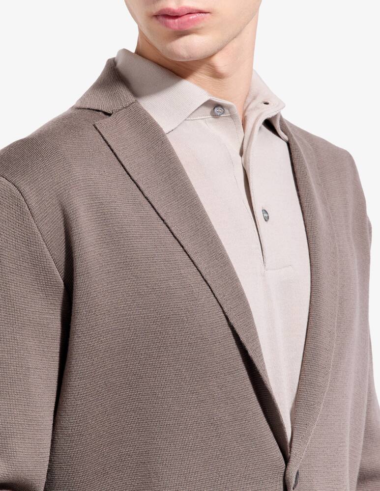 rinascente Filippo De Laurentiis Giacca monopetto punto Milano in lana