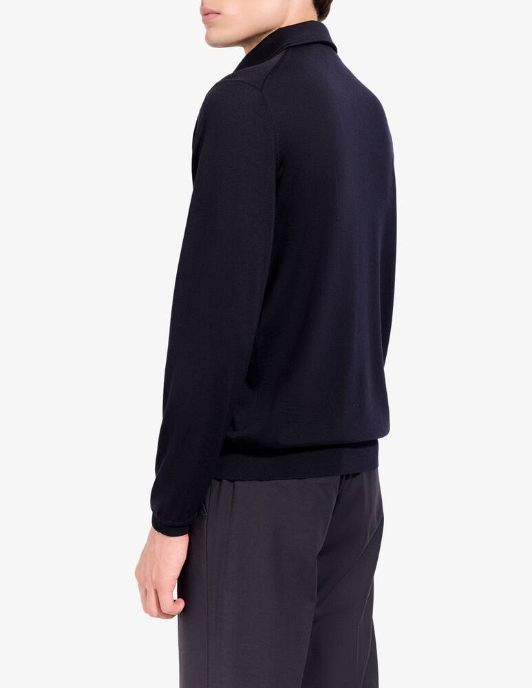 Filippo De Laurentiis Merino long sleeve polo - picture 3 Filippo De Laurentiis Merino long sleeve polo - picture 3