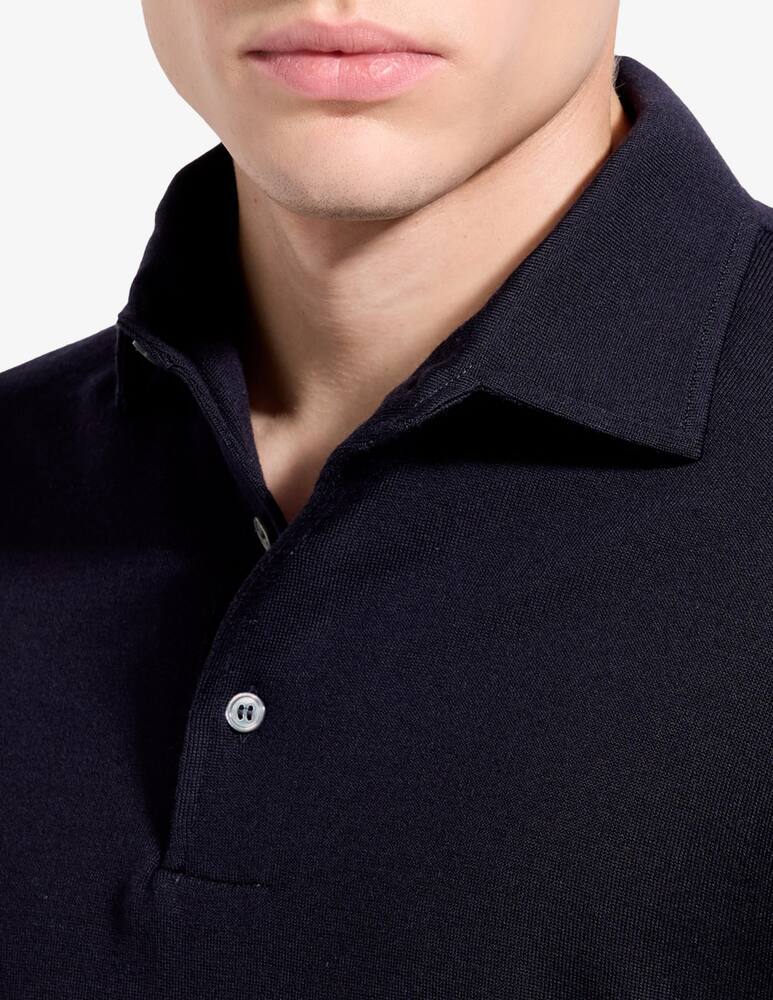 Filippo De Laurentiis Merino long sleeve polo - picture 4 Filippo De Laurentiis Merino long sleeve polo - picture 4