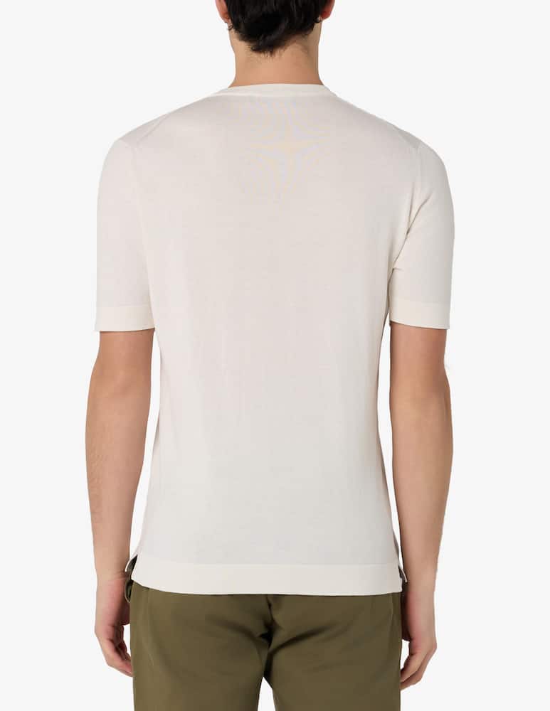 Filippo De Laurentiis T-shirt fit dritto crepe - immagine 3 Filippo De Laurentiis T-shirt fit dritto crepe - immagine 3