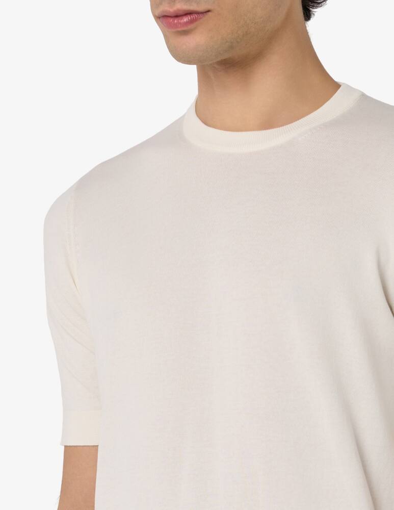 Filippo De Laurentiis T-shirt fit dritto crepe - immagine 4 Filippo De Laurentiis T-shirt fit dritto crepe - immagine 4