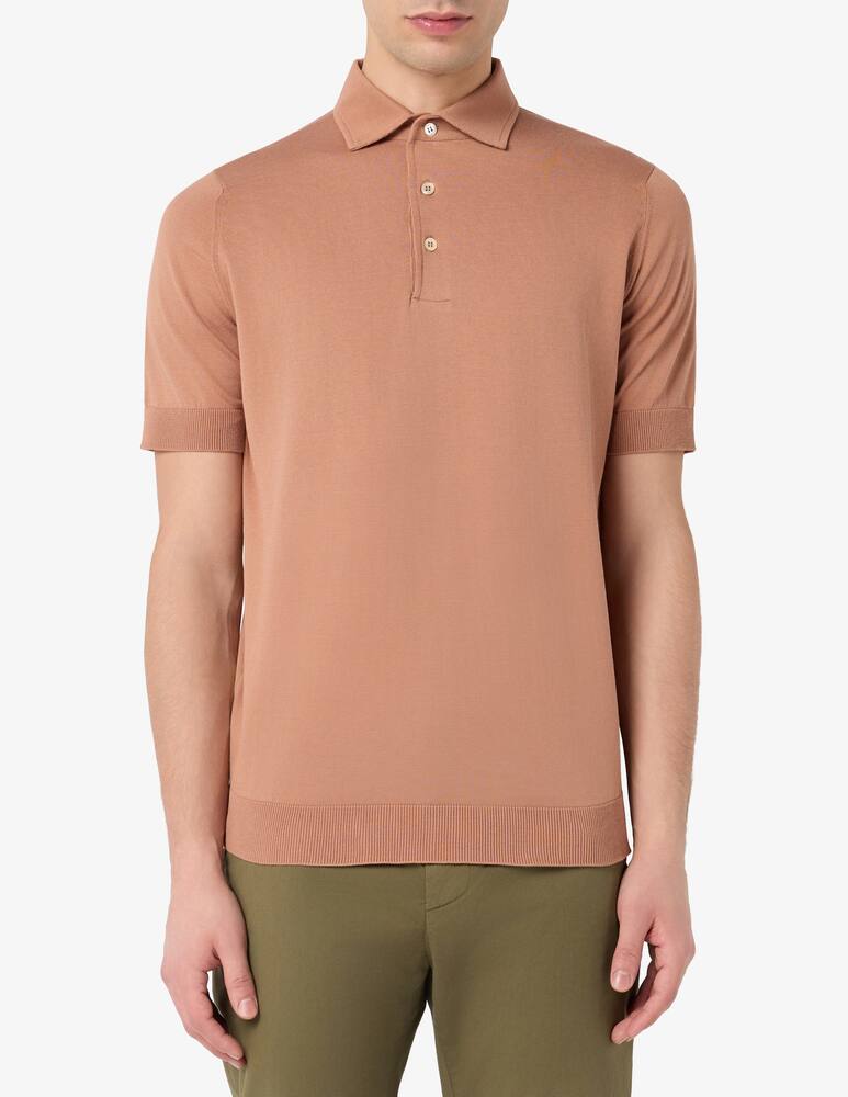 rinascente Filippo De Laurentiis Polo paramontura crepe