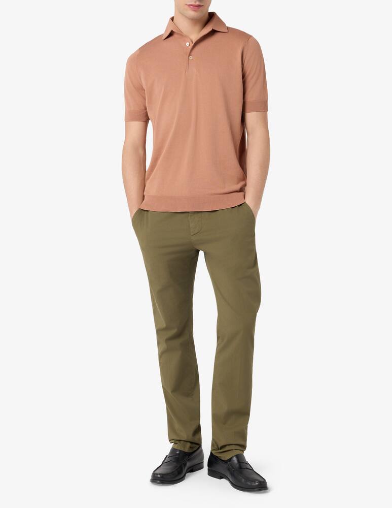 rinascente Filippo De Laurentiis Polo paramontura crepe