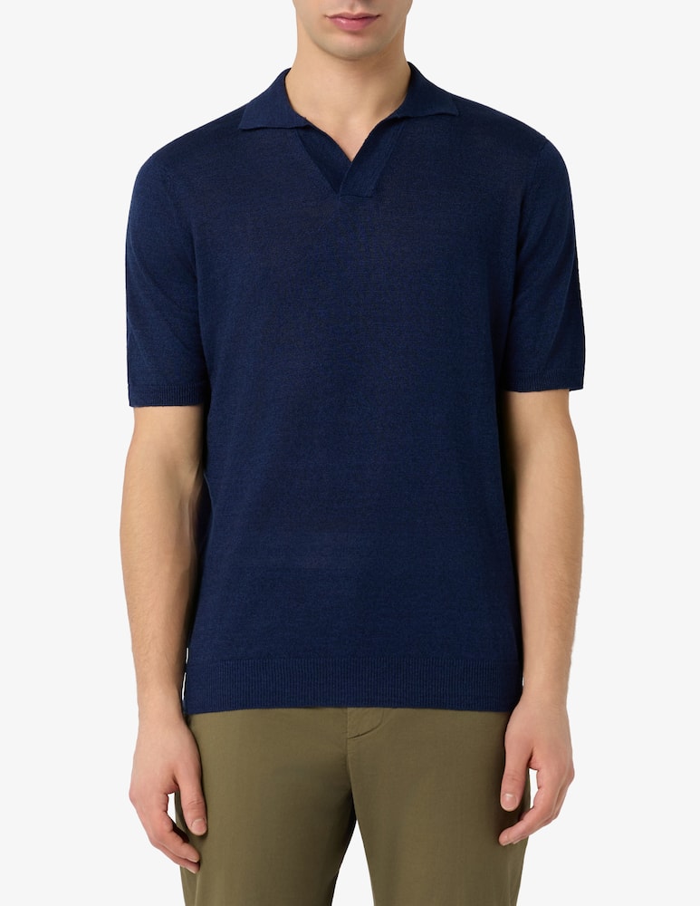 rinascente Filippo De Laurentiis Polo skipper in lino