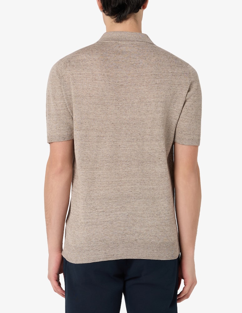 rinascente Filippo De Laurentiis Linen skipper polo