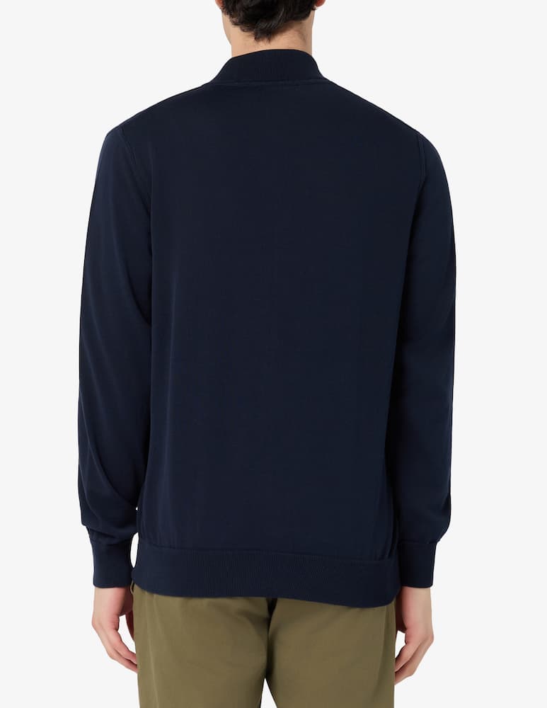 rinascente Filippo De Laurentiis Felpa bomber crepe con zip