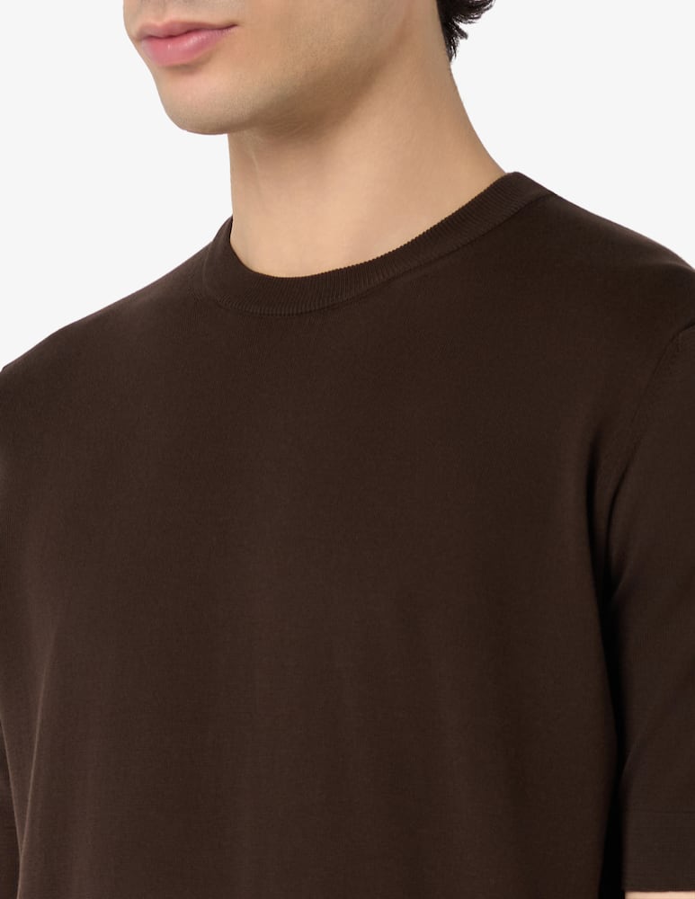 rinascente Filippo De Laurentiis T-shirt fit dritto crepe