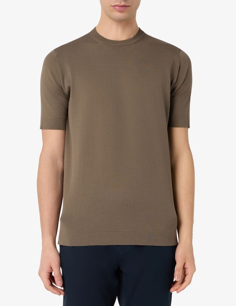 rinascente Filippo De Laurentiis T-shirt fit dritto crepe