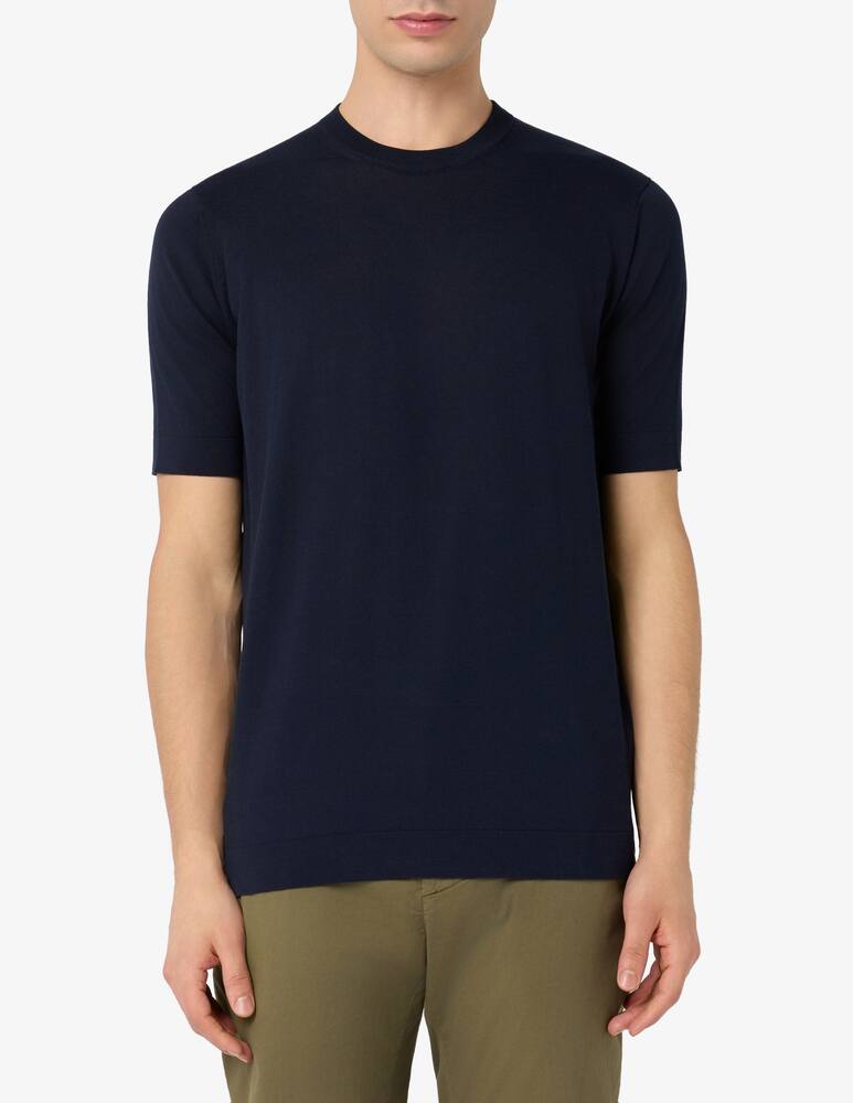 Filippo De Laurentiis T-shirt fit dritto crepe - immagine 1 Filippo De Laurentiis T-shirt fit dritto crepe - immagine 1