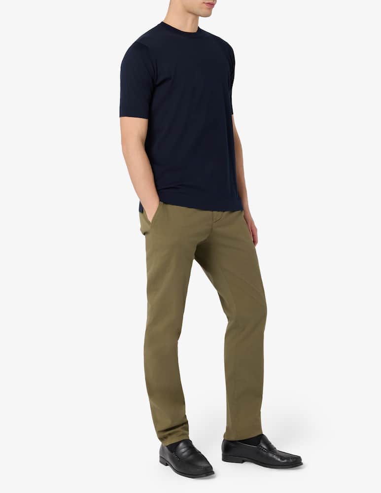 rinascente Filippo De Laurentiis T-shirt fit dritto crepe