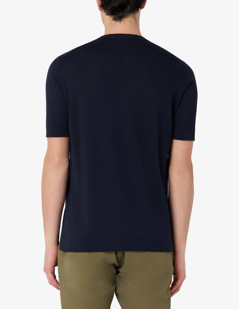 Filippo De Laurentiis T-shirt fit dritto crepe - immagine 3 Filippo De Laurentiis T-shirt fit dritto crepe - immagine 3