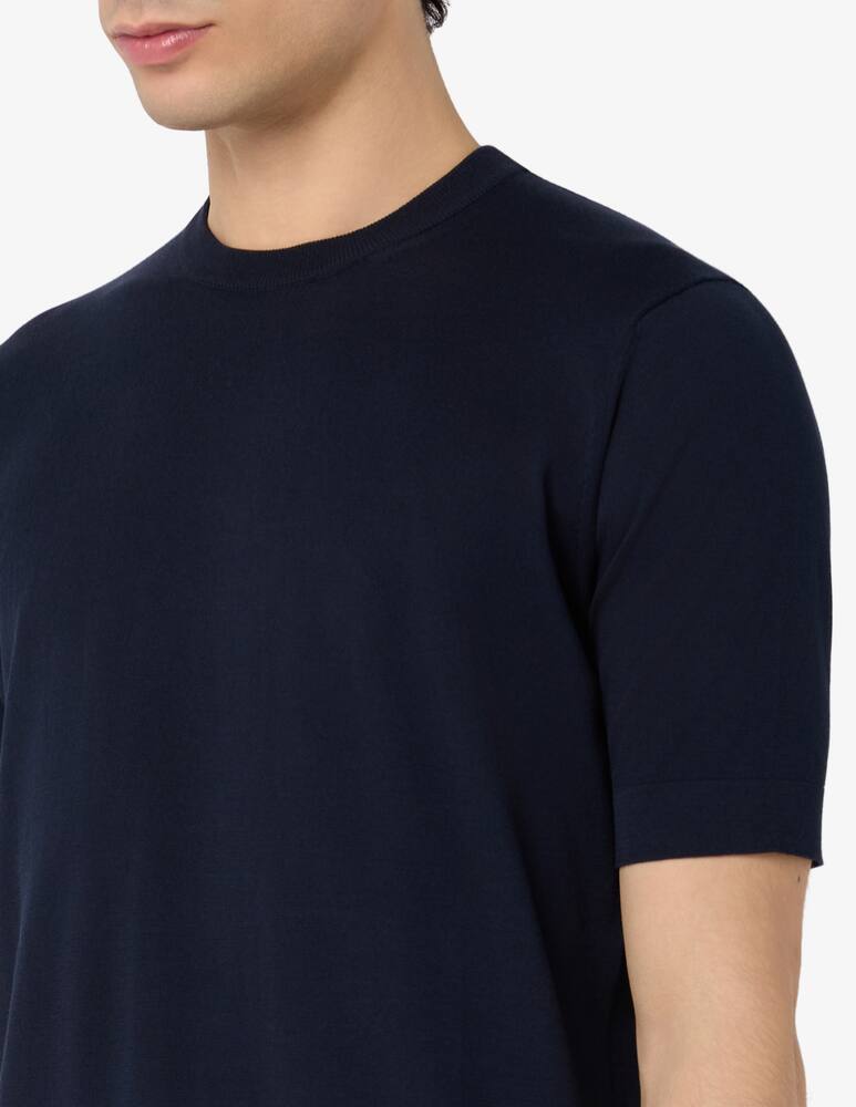 Filippo De Laurentiis T-shirt fit dritto crepe - immagine 4 Filippo De Laurentiis T-shirt fit dritto crepe - immagine 4